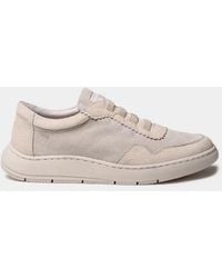 Toni Pons - Two-Tone Split Leather Trainer - Lyst