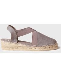 Toni Pons - Flat Vegan Espadrilles With Elastics - Lyst