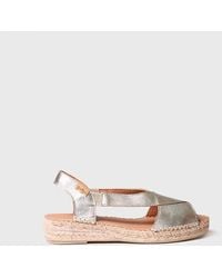 Toni Pons - Leather Sandals With Crossed Straps - Lyst