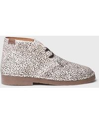 Toni Pons - Leather Ankle Boot With Polka Dot Print - Lyst