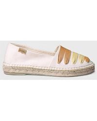 Toni Pons - Flat Espadrille With Ribbons - Lyst