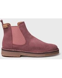 Toni Pons - Split Leather Ankle Boot With Side Elastics - Lyst