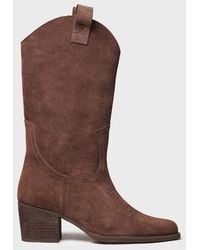 Toni Pons - High Suede Cowboy Boot - Lyst