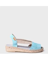 Toni Pons - Flat Suede Espadrille - Lyst