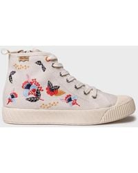 Toni Pons - Trainers With Floral Embroidery - Lyst