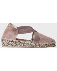 Toni Pons - Flat Espadrilles With Elastics And Multicoloured Sole - Lyst