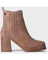 Toni Pons - Wide Heel Ankle Boot - Lyst