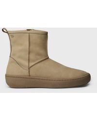 Toni Pons - Nubuck Leather Ankle Boot With Side Zip - Lyst
