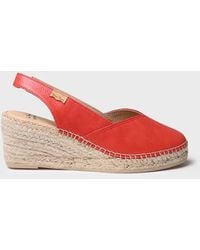 Toni Pons - Leather Espadrille With Wedge For Wide Fit - Lyst