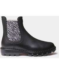 Toni Pons - Rain Boots With Animal Print Side Elastic Bands - Lyst