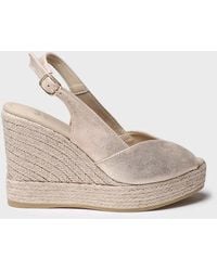 Toni Pons - High Peep Toe Espadrille - Lyst