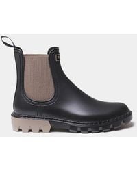 Toni Pons - Rain Boots With Contrasting Elastic Side Bands - Lyst