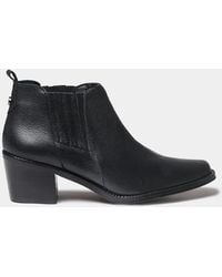 Toni Pons - Leather Cowboy Ankle Boots With Heel - Lyst