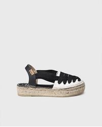 Toni Pons - Flat Espadrilles With Crossed Straps - Lyst