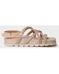 Toni Pons - Jute Flat Sandal For - Lyst