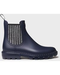 Toni Pons - Rubber Rain Ankle Boot With Lurex Elastic - Lyst