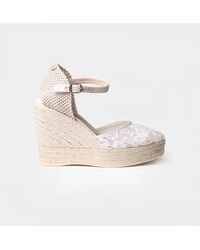 Toni Pons - Espadrilles With Wedge For Bride - Lyst