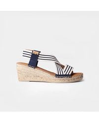 Toni Pons - Espadrille With Wedge And Elastic Bands - Lyst
