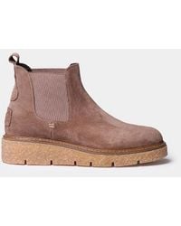 Toni Pons - Split Leather Ankle Boot With Side Elastics - Lyst