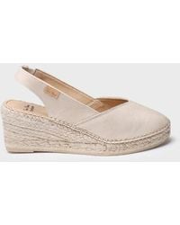 Toni Pons - Leather Espadrille With Wedge For Wide Fit - Lyst