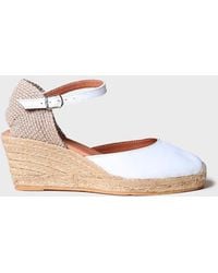 Toni Pons - Closed Leather Espadrilles For - Lyst