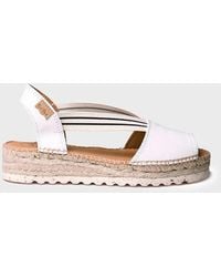 Toni Pons - Jute Platform Sandal For - Lyst