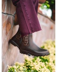 Toni Pons - Rain Boots With Animal Print Side Elastic Bands - Lyst