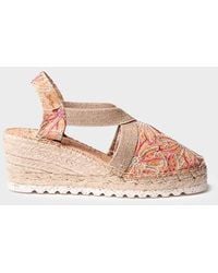 Toni Pons - Medium Wedge Espadrilles With Embroidery - Lyst