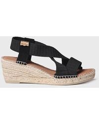 Toni Pons - Wedge Sandal With Elastic Straps - Lyst