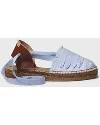 Toni Pons - Flat Espadrille With Ribbons - Lyst