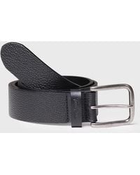 Toni Pons - Leather Belt With Metal Buckle - Lyst