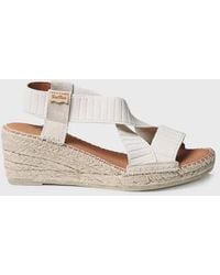 Toni Pons - Wedge Sandal With Elastic Straps - Lyst