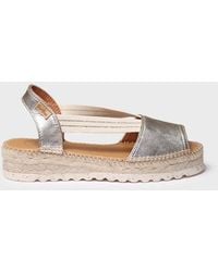 Toni Pons - Jute Platform Sandal For - Lyst