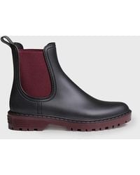 Toni Pons - Rain Boot With Contrasting Elastic Panels - Lyst