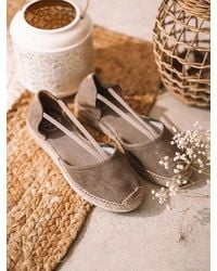 Toni Pons - Suede Espadrilles With Straps - Lyst