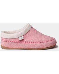 Toni Pons - Backless Felt Slippers With Wedge - Lyst