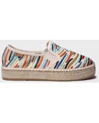 Toni Pons - Multicoloured Embroidered Espadrille - Lyst