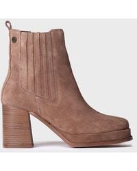Toni Pons - Wide Heel Ankle Boot - Lyst