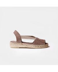 Toni Pons - Flat Suede Espadrilles - Lyst