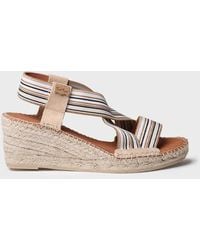 Toni Pons - Espadrille With Wedge And Elastic Bands - Lyst