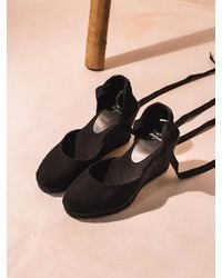 Toni Pons - Valencian Espadrille For With Wedge And Ribbons - Lyst