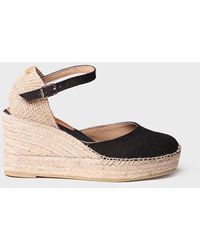 Toni Pons - Linen Wedge Espadrilles - Lyst