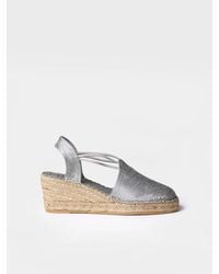 Toni Pons - Fabric Wedge Espadrille With Elastic Bands - Lyst
