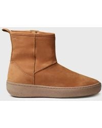 Toni Pons - Nubuck Ankle Boot With Side Zip - Lyst