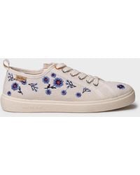 Toni Pons - Trainer With Floral Embroidery - Lyst