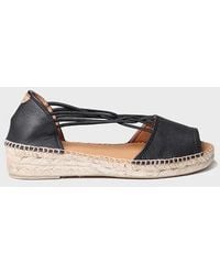 Toni Pons - Leather Sandal With Elastic Straps - Lyst