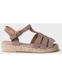 Toni Pons - Suede Fisherman Sandal - Lyst
