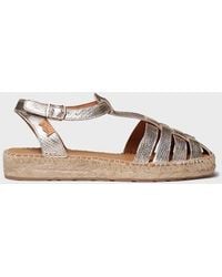 Toni Pons - Espadrilles With Snakeskin Finish - Lyst