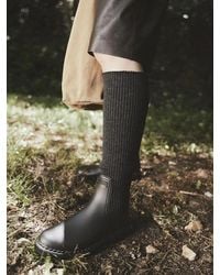 Toni Pons - High Rubber And Knit Boot - Lyst