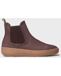 Toni Pons - Nubuck Leather Ankle Boot With Side Elastics - Lyst